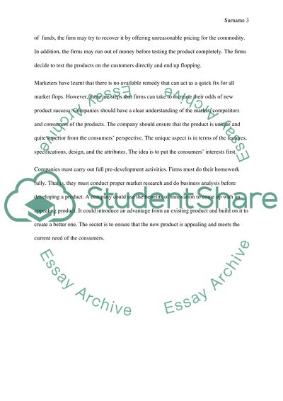 Marketing New Product Development