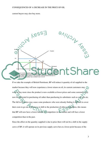 Consequences of a Fall in the Global Price of Oil