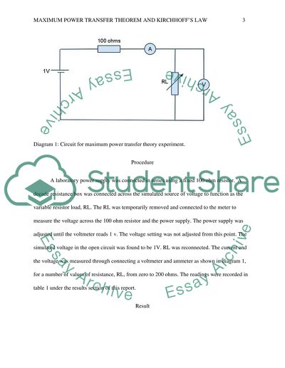Max power transfer theorem and kirkchhoffs laws