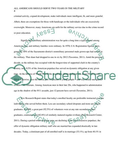 The Military in America