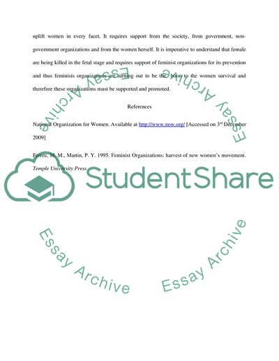 The National Organization for Women