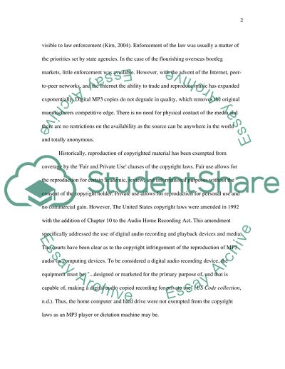 Peer-to-Peer Networks and the Injustice of the Copyright Law