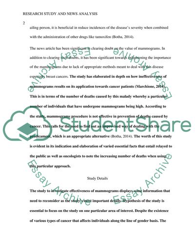 New Articles from the New York Times about Mammograms