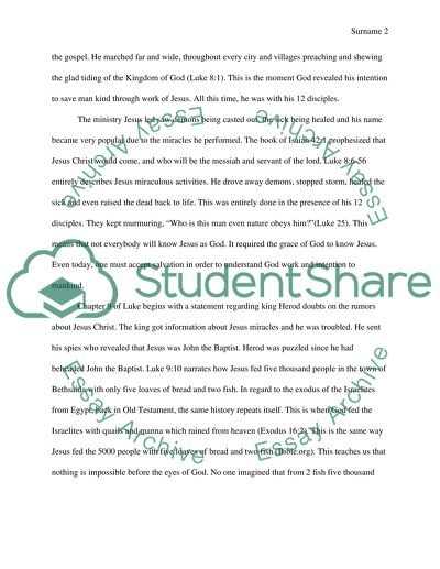 Luke 9:18-36 - Jesus Identity and Mission