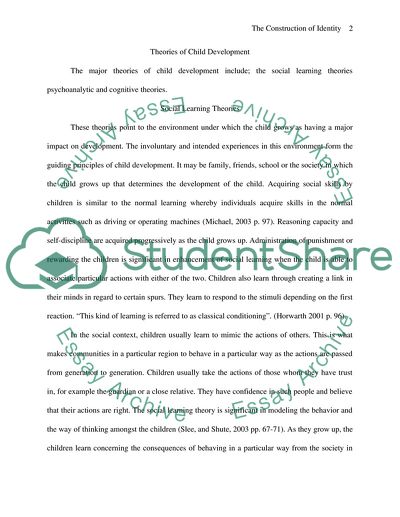 The Major Theories of Child Development