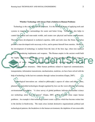 Technology and Social Engineering