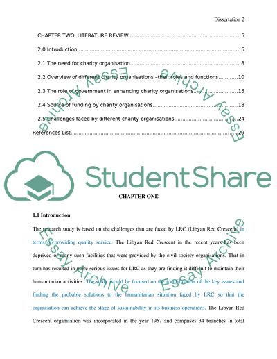 The Role of Government in Enhancing Charity Organisations