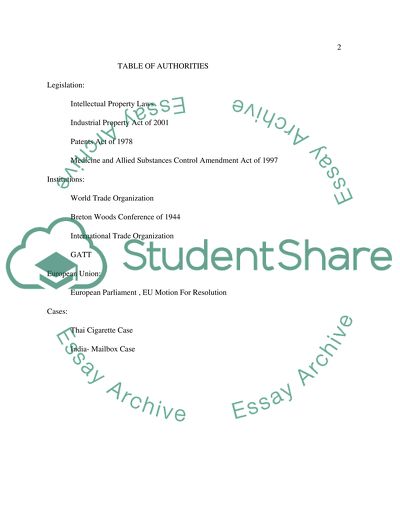 The World Trade Organization or WTO and Its History