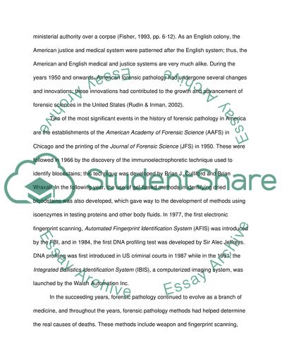 Pediatric Forensic Pathology