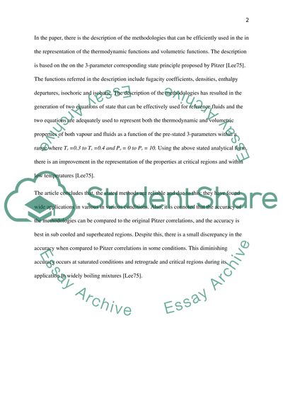 A Generalized Thermodynamic Correlation Based on Three-Parameter Corresponding States