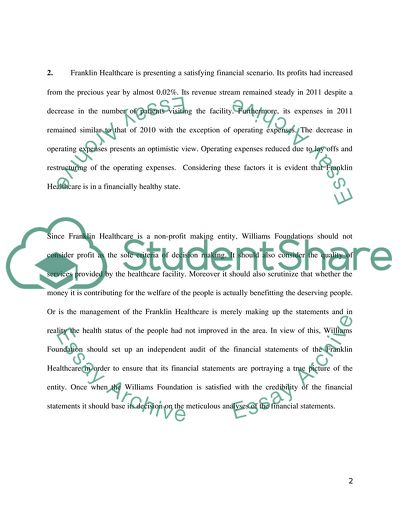 Financial and Strategic Planning M2C