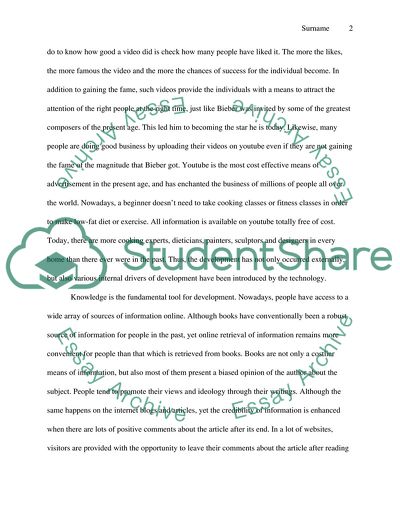 Role of Technology in Development