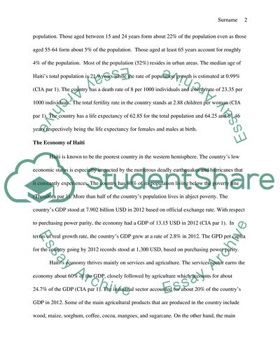 Haitis Government and Leadership