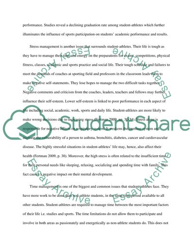 College as a Student-Athlete