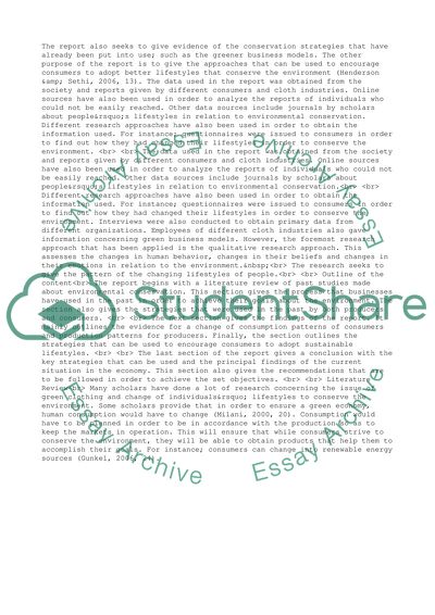 Changing Patterns on Sustainable Consumption and Production of Clothing