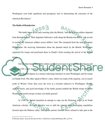 How the Battle of Brandywine Was a Successful Win for the British, but a Tactical Win for the US