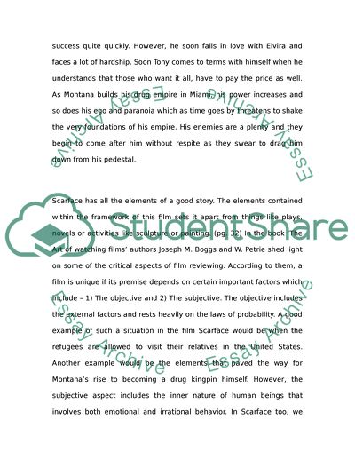 Final Film Review on Scarface