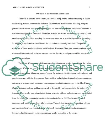 Water and Kalahani - Obstacles to Establishment of the Truth