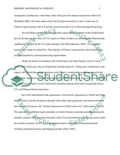 2000 Trade Agreement with China and the Damage it has caused to the United States