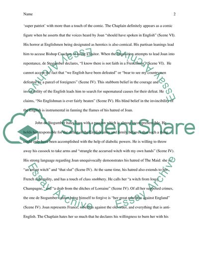 The Transformation of John de Stogumber