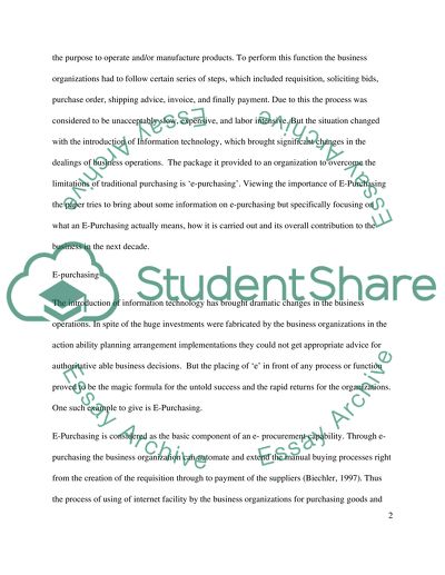 Future of Purchasing in the Next Decade