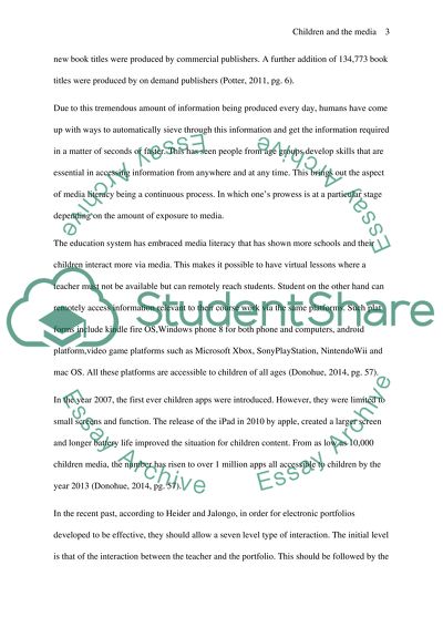 The Education System and Media Literacy