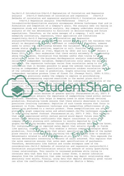 Quantitative Methods