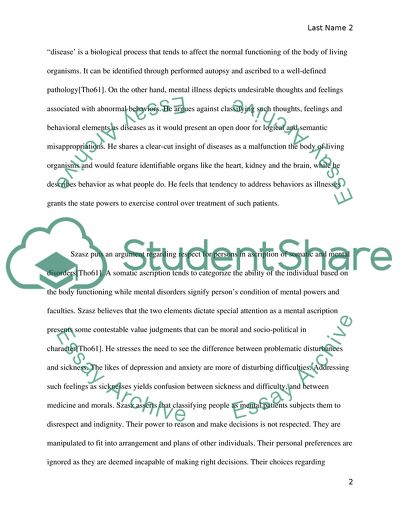 Moral Skepticism of Mental Disorders