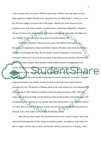 Risk Management for Finance Sector Enterprises