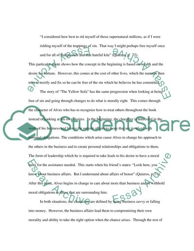 Portuguese Literature Analysis: The Mandarin and the Yellow Sofa