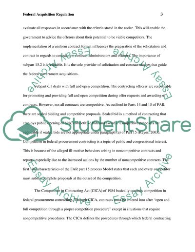 Assignment 2: Competition Requirements