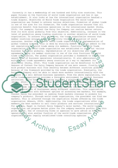 World Trade Organization