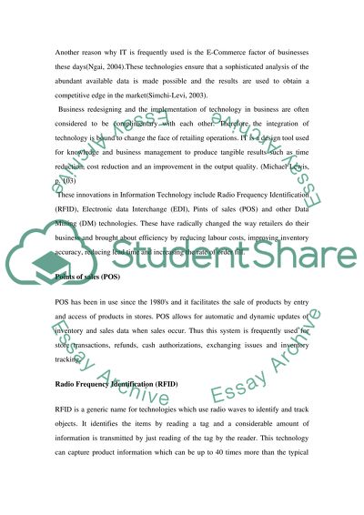 Designing and Managing the Supply Chain