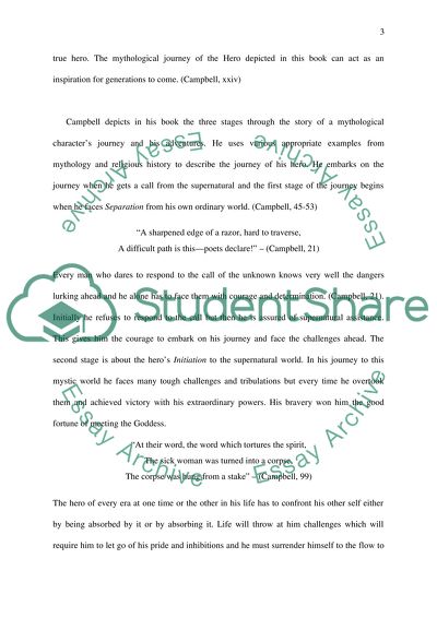 Abdurrahman Zeitoun and The Hero with a Thousand Faces