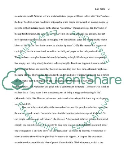 Thoreaus Walden: Freedom through Transcendentalism