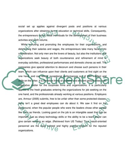 The Effect of Physical Appearance on Wages Once Intelligence Is Proven