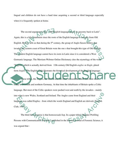 Misbeliefs about languages