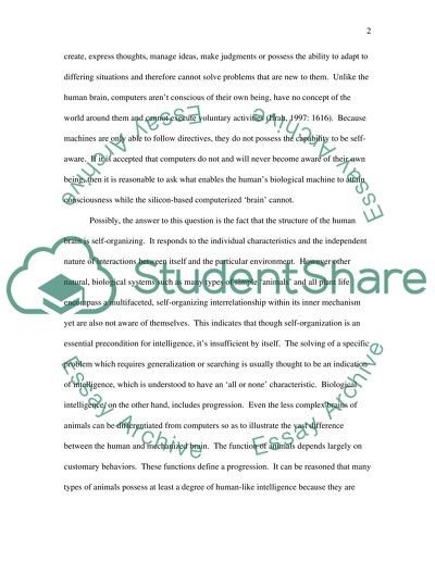 Psychology - The Mind in the Machine