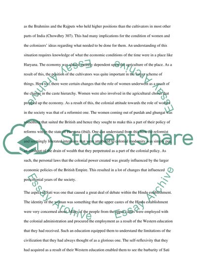 The Womens Question in Nineteenth Century India