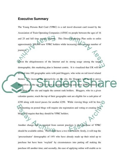 The Young Persons Rail Card