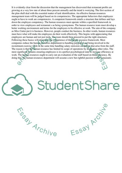 Human Resources Staffing Plan with Three Year Forecast by Quarter