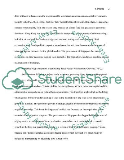 Business in Asia - South Korea, Hong Kong And Singapores Economic Growth