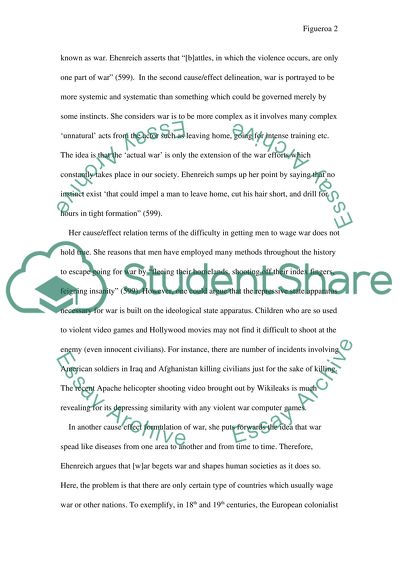 Barbara Ehenreichs The Roots of War