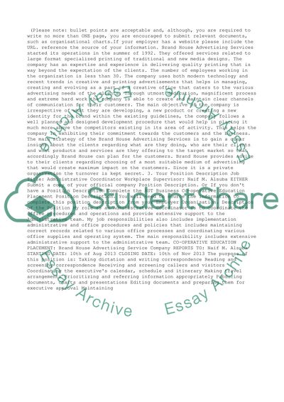 Salem co-operative education application