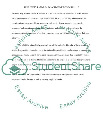 The Challenges of Ensuring Scientific Rigor