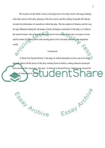 Street Car Named Desire by Tennessee Williams