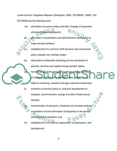 Prevention and Control of Diseases