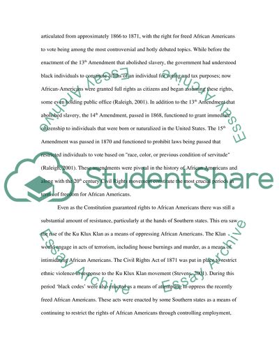 Knowledge in American History