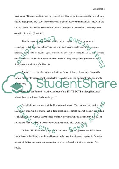 STATE BOYS REBELLION