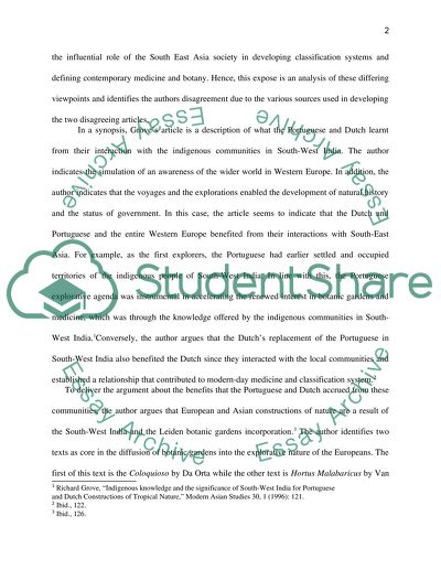 Textual Analysis Of Western Europe In South-West India
